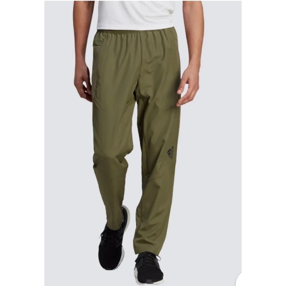 Adidas Men's Aeroready Designed 4 Movement Training Pants XL Olive Green Black
